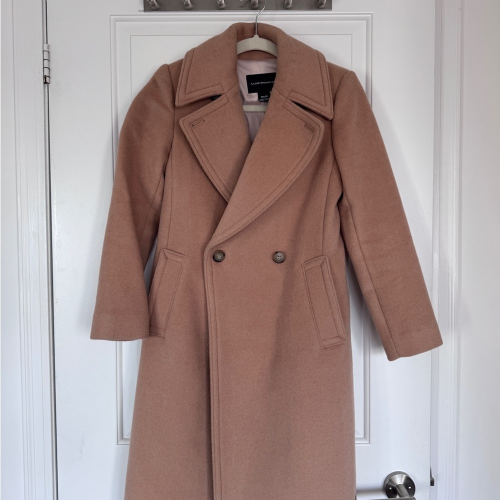 Club Monaco double lined wool coat